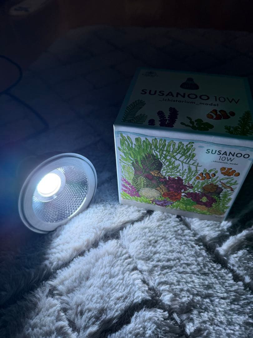 SUSANOO 10W LED ソケット付きです。