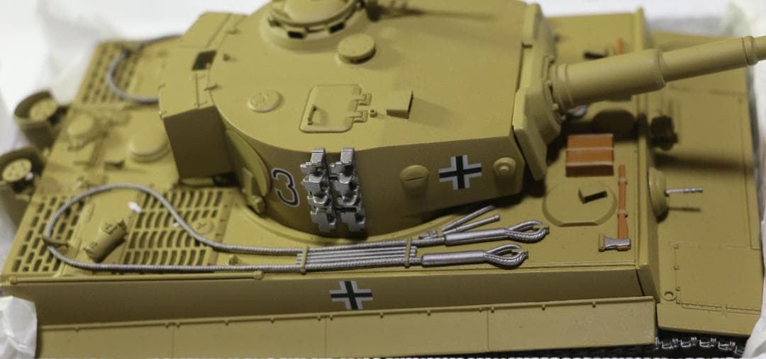 貴重ミニチャンプス製タイガーⅠ戦車（Ⅵ号）後期バージョン　1/35　 中古品
