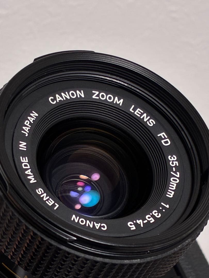 ⭐️美品⭐️モルト交換済⭐️Canon AE-1 PROGRAM ＋ズームレンズ