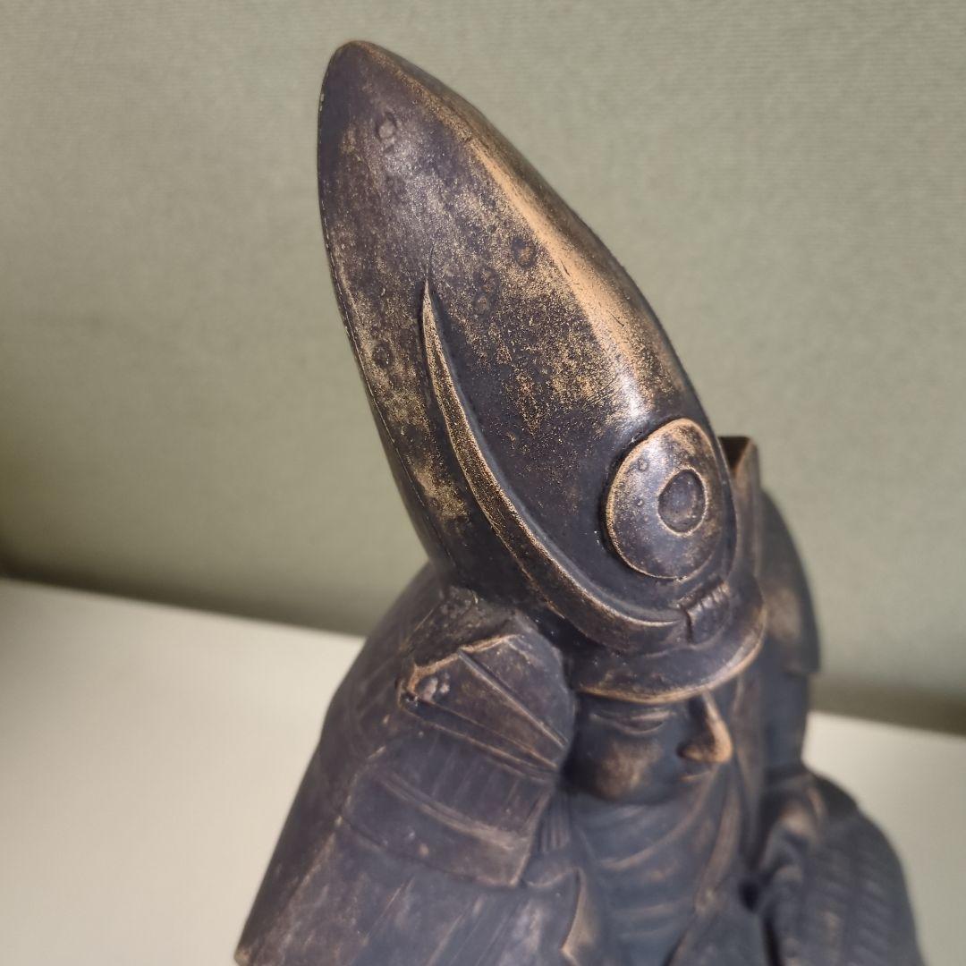 骨董 加藤清正 陶器 民芸 型 土人形の型 張り人形の型 置物 アンティーク