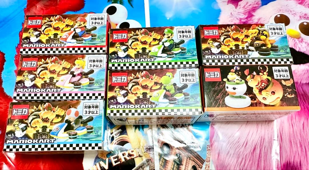 [未使用] USJ限定　マリオカート　トミカ　7つセット