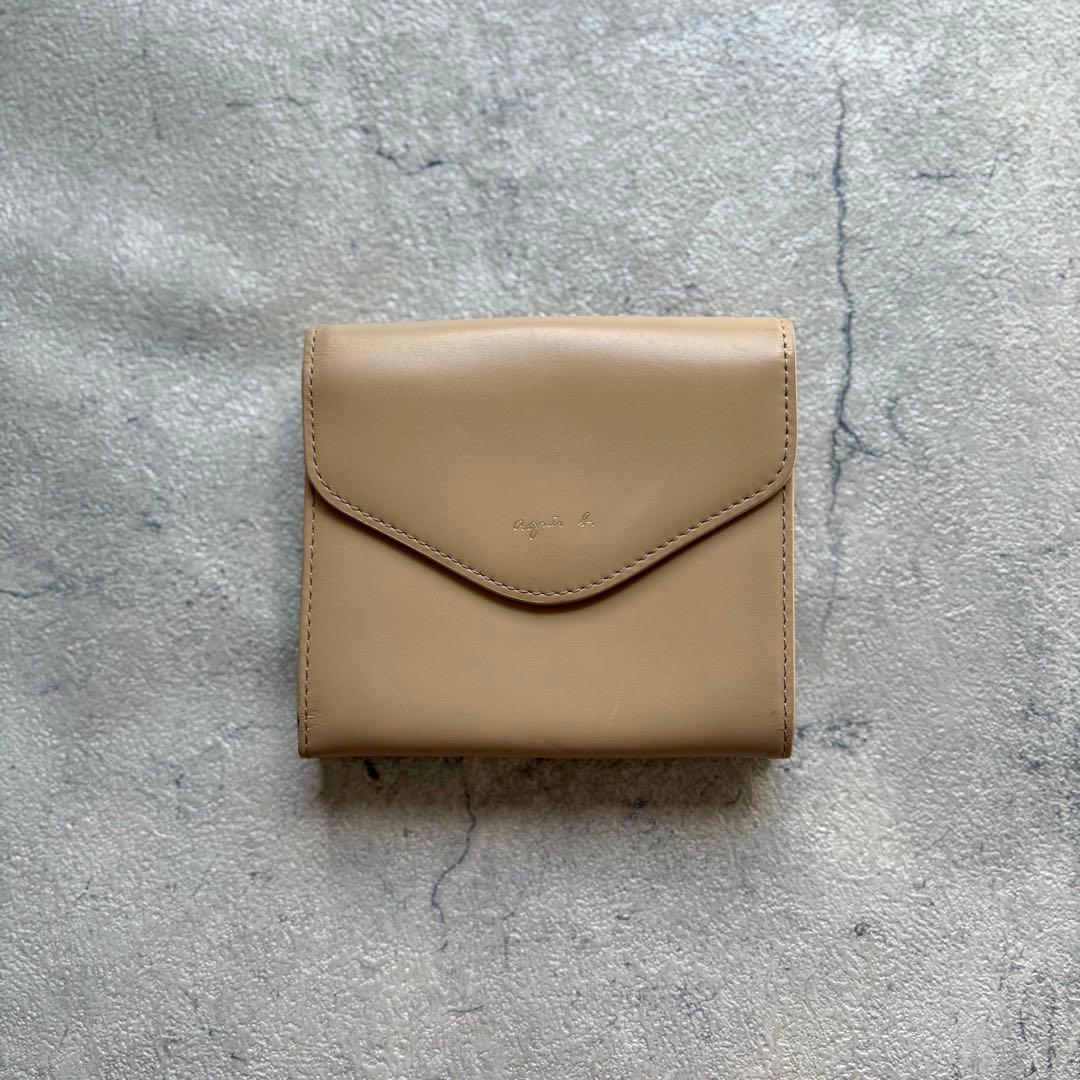 【美品】アニエスベー ボヤージュ agnesb.VOYAGE 2つ折りウォレット