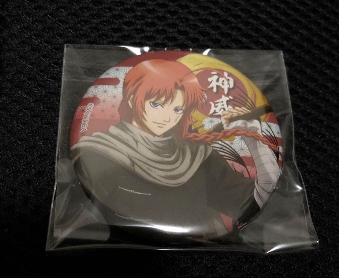 銀魂　缶バッジ　神威　華祭り特典　カード　4点セット