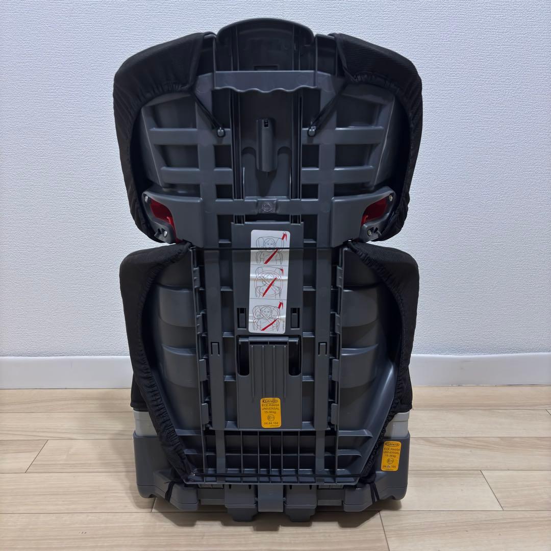 美品 GRACO ジュニアシート ジュニアプラス 2個セット ブラック　グレー