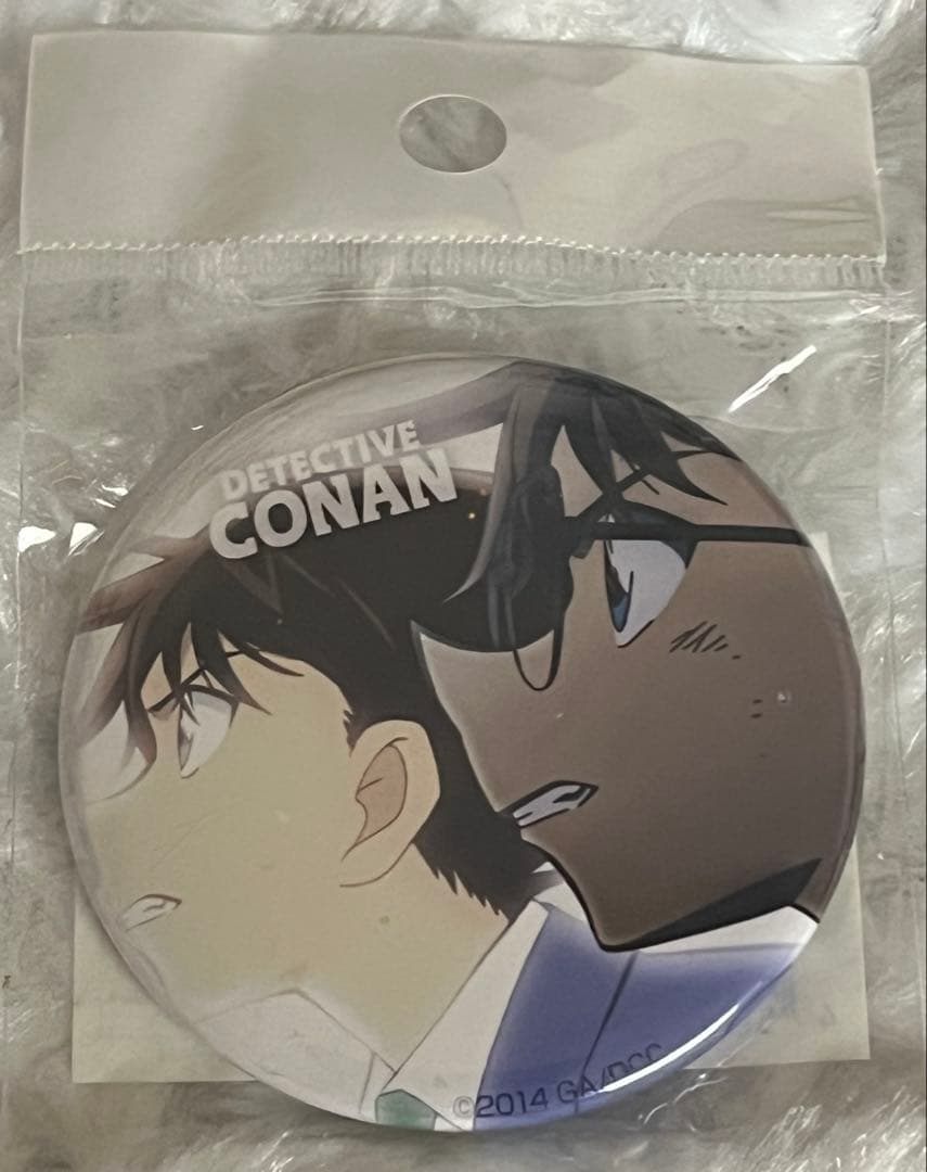 名探偵コナン　新一　コナン　ポップアップ　缶バッジ　レア　希少　場面