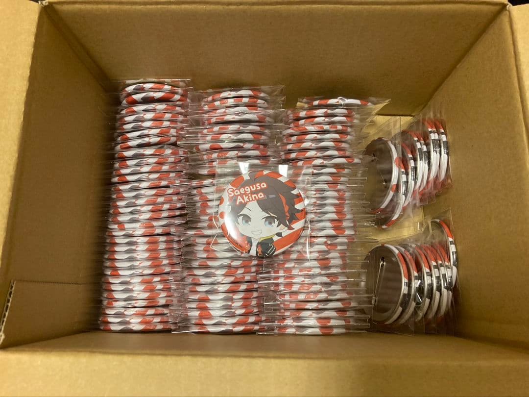 三枝明那 にじぷち 缶バッジ