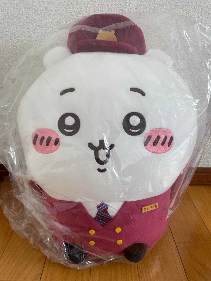 ちいかわ×阪急電車　BIGぬいぐるみ　ちいかわ　受注生産限定品