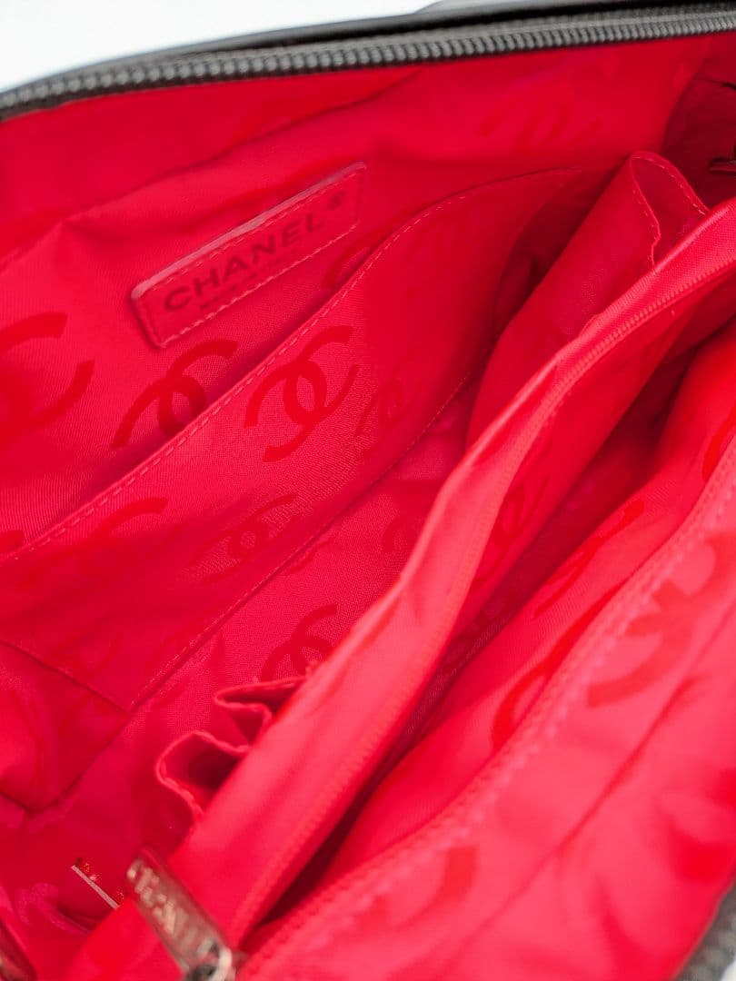 CHANEL シャネル カンボンラインココマーク ショルダーバッグギャランティ②