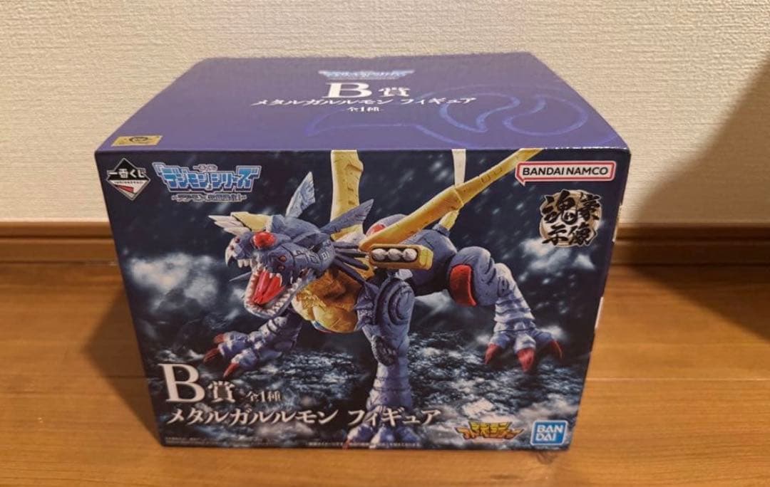 一番くじ　デジモン　メタルガルルモン フィギュア　B賞