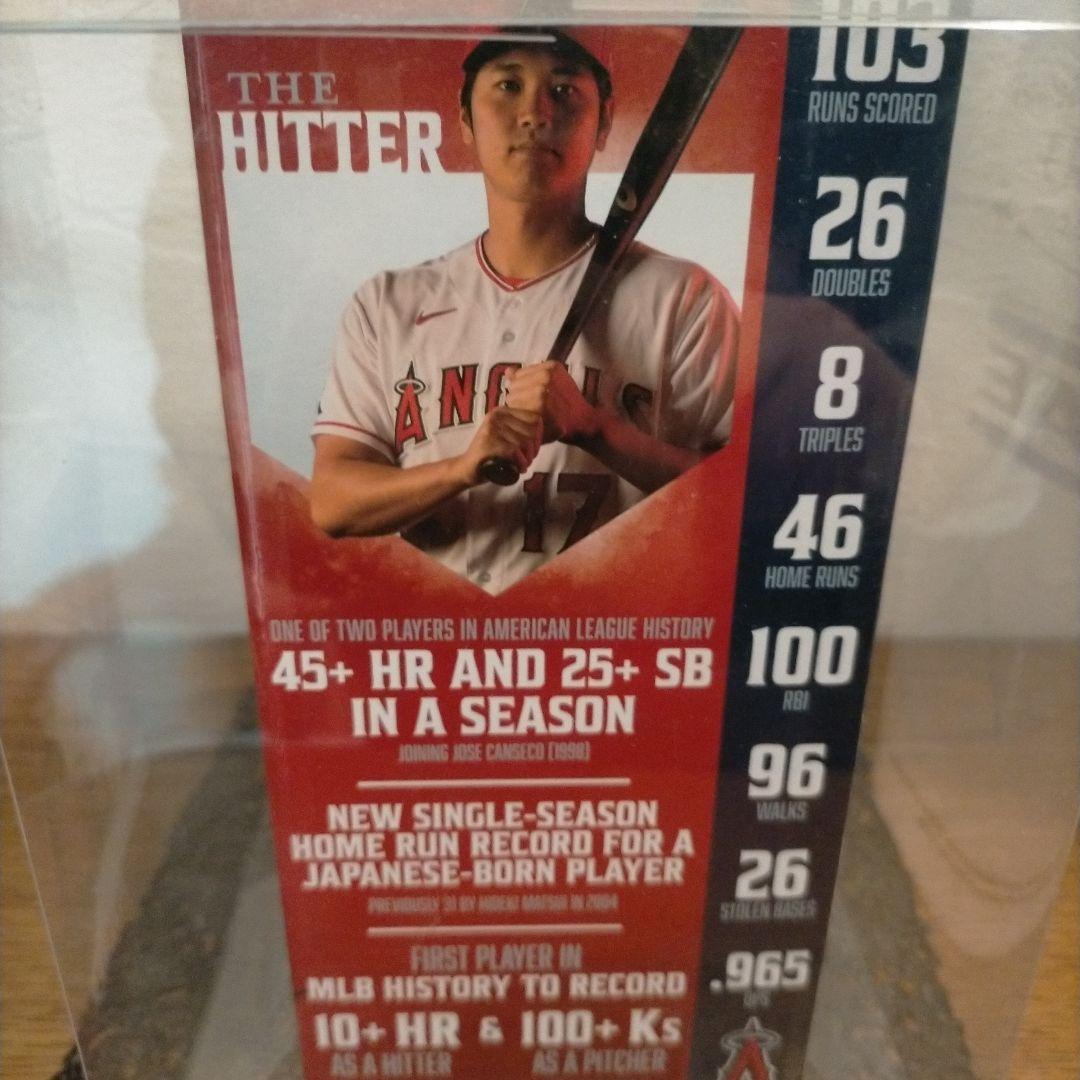 ♥。未使用品「大谷翔平 ボブルヘッド 赤ユニフォーム」スタジアム配付品