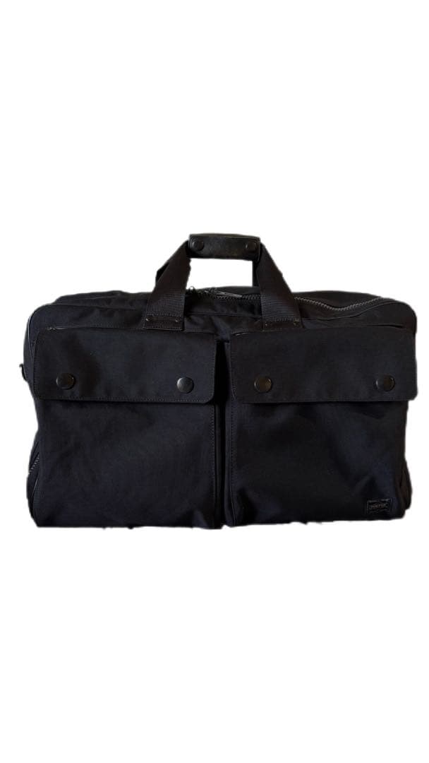 吉田カバン PORTER ブラック ボストンバッグ