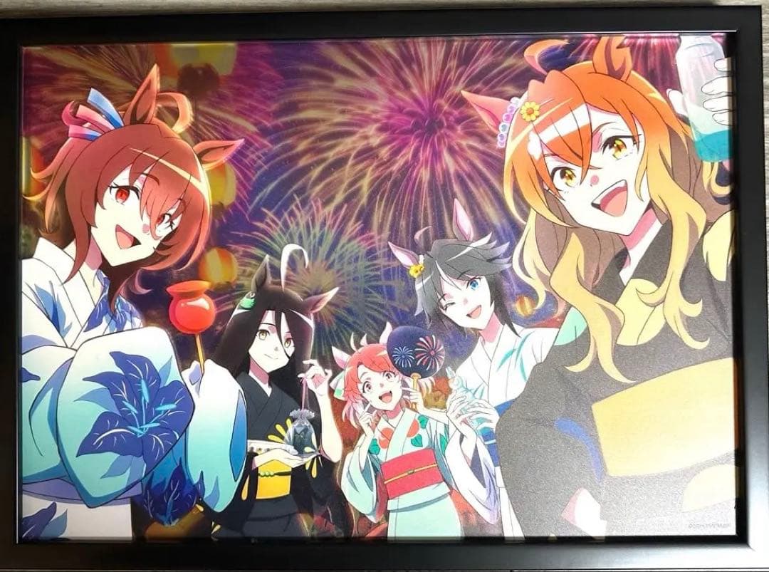 ウマ娘 新時代の扉 公開記念 ゆかたまつり　 B4パブミラー