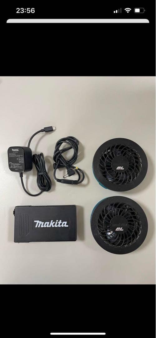 マキタ空調服 Li-ion BL 1055B ファンバッテリーセット