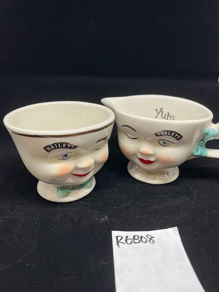 ベイリーズ BAILEYS ミルクピッチャー＆シュガーポットセット R6B08