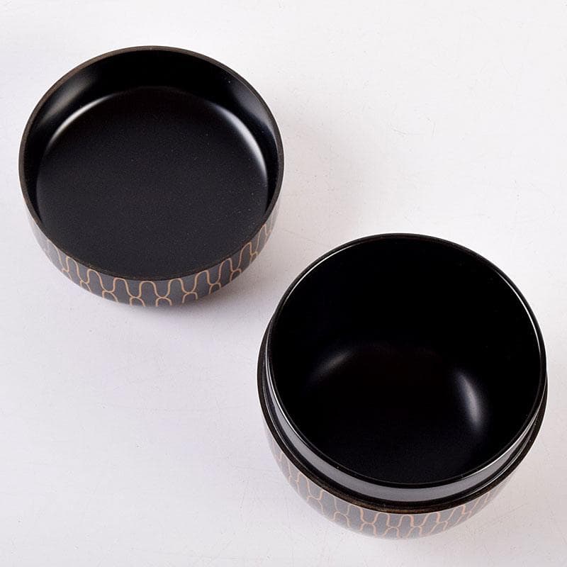 茶道具　正春作　網目金蒔絵　中棗　共箱　V　8435