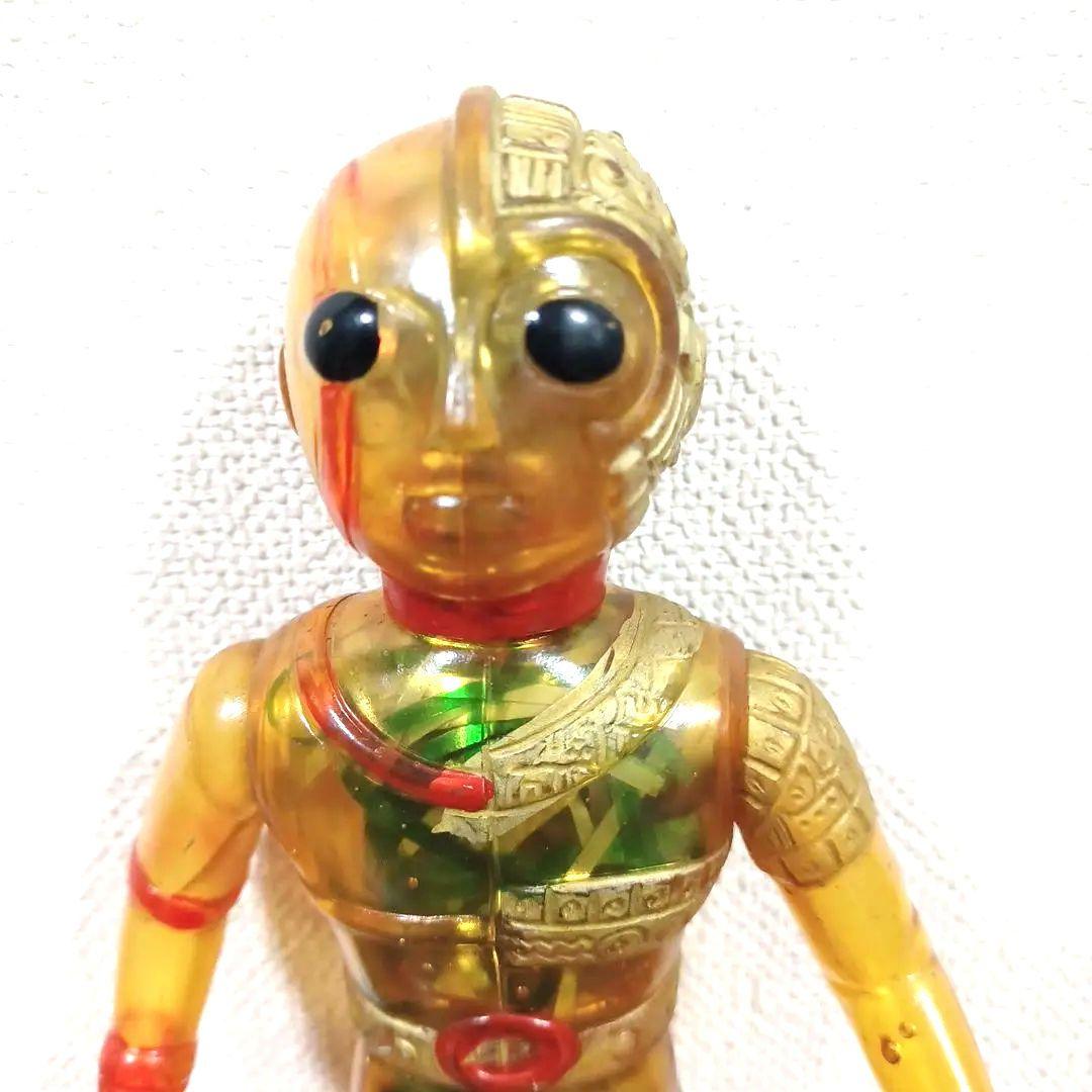 当時物　タカトク製スケルトン「人造人間キカイダー」超希少ソフビフィギュア