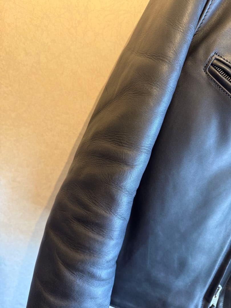 Schott シングルライダースジャケット サイズ36 ブラック