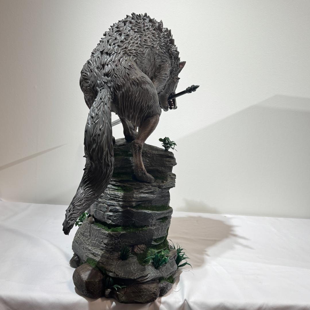 ダークソウル/ 灰色の大狼シフ スタチュー シリアルナンバー 未開封