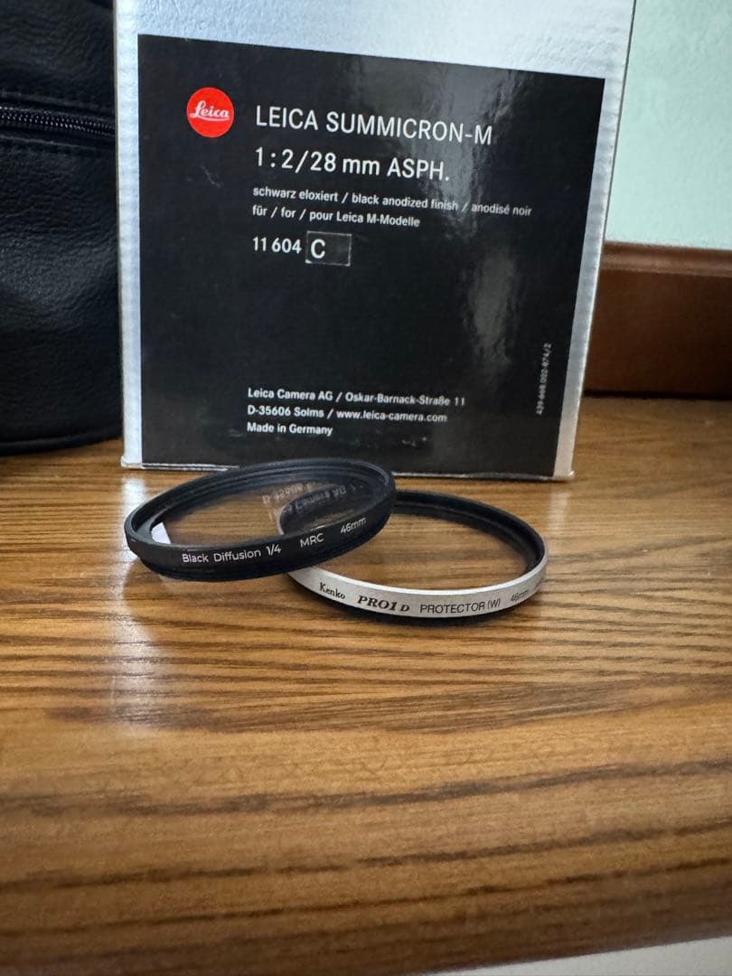 美品Leica ライカズミクロン M28mm F2.0 ASPH. 11604C