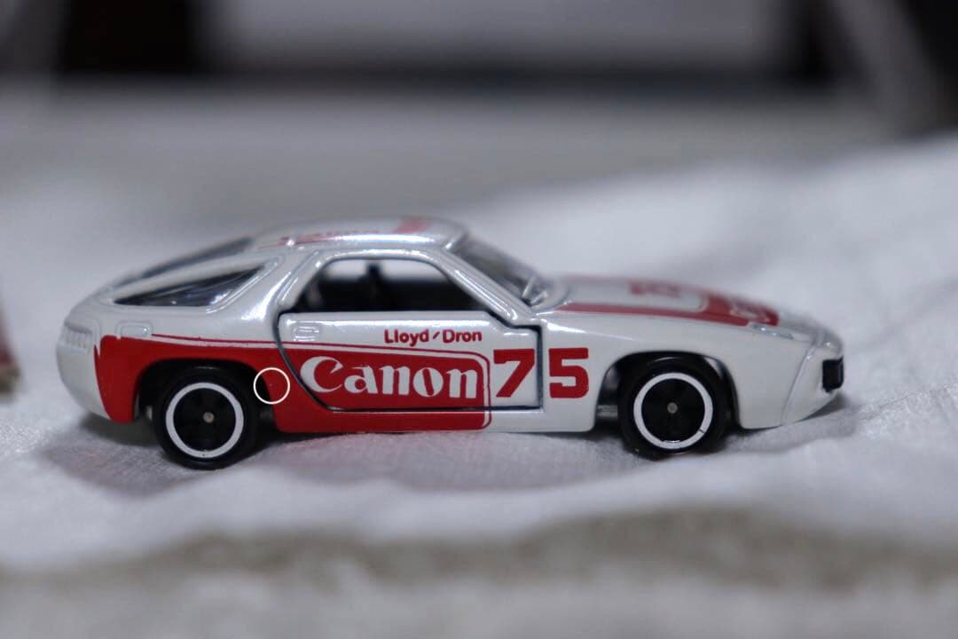 日本製　トミカ　外国車　ポルシェ　928 キャノン　canon 1978