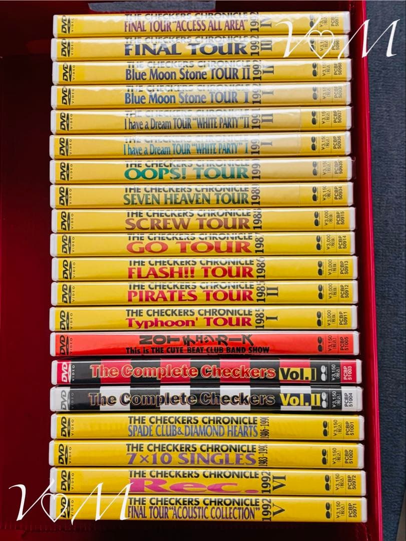 The Checkers DVD コレクション 20枚セット 藤井フミヤ