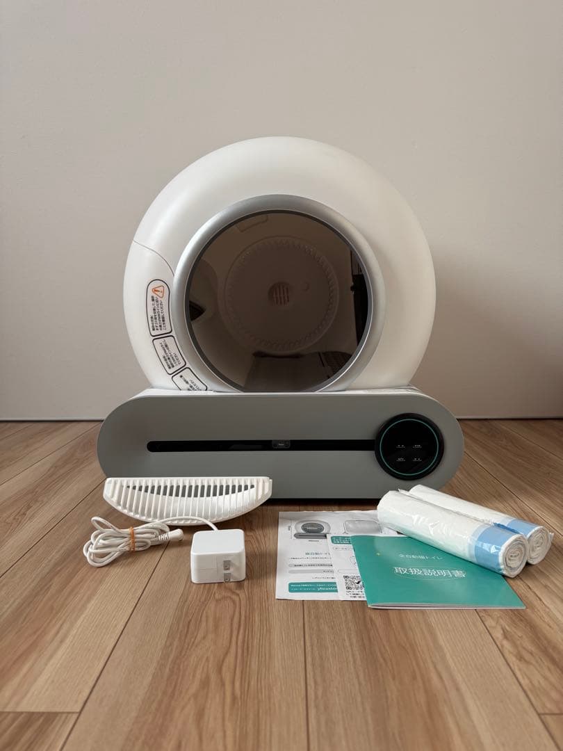 ほぼ未使用　自動猫用トイレ