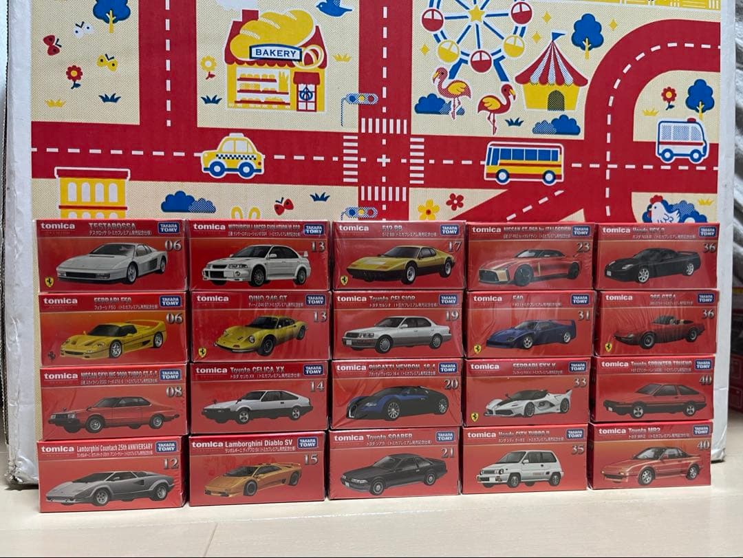 トミカ プレミアム 20台まとめ売り