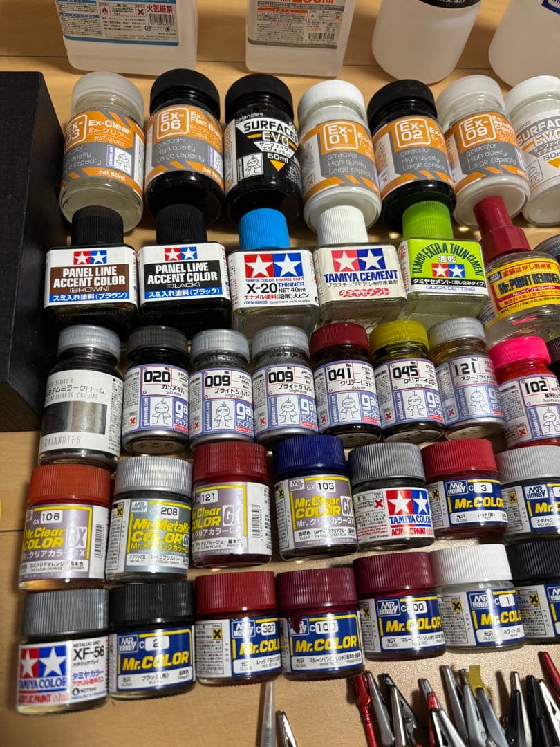 ドル 最終値下げ‼️プラモデル エアブラシ ゴッドハンドニッパー 塗料